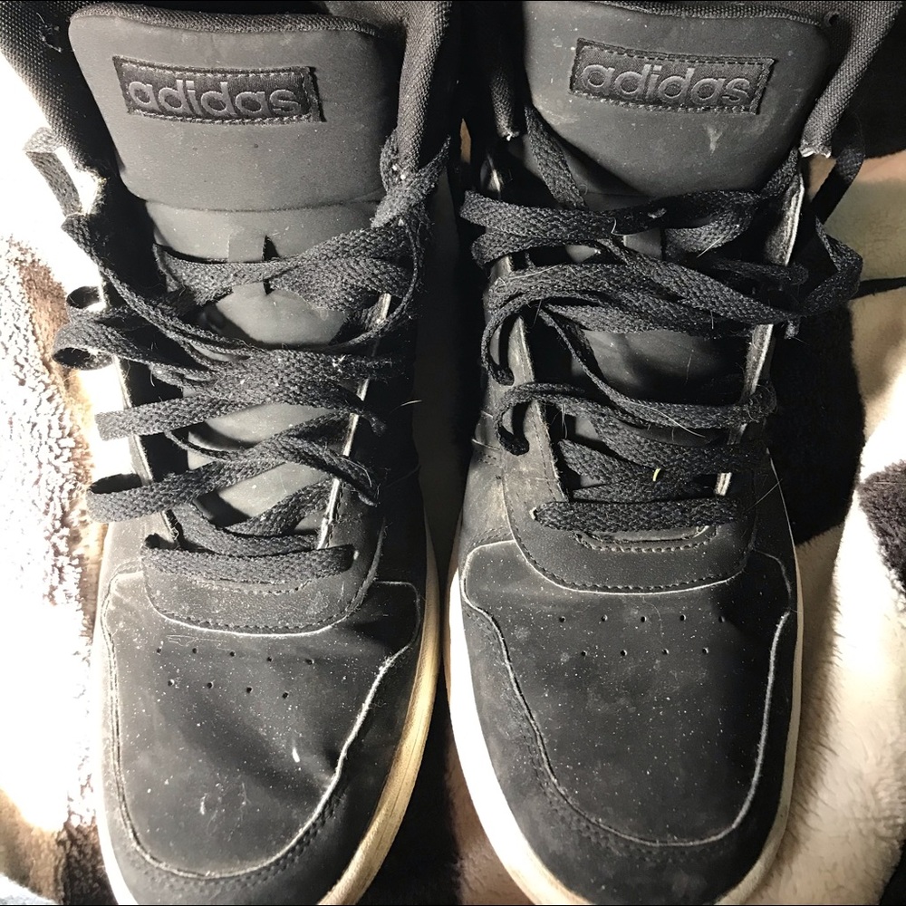 A used pair of Adidas. But they look new.